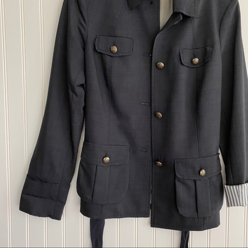 Banana Republic navy jacket SIZE 8 - Picture 10 of 10
